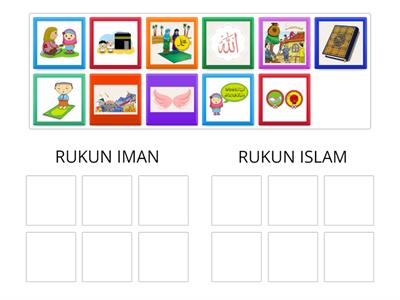 RUKUN ISLAM DAN IMAN