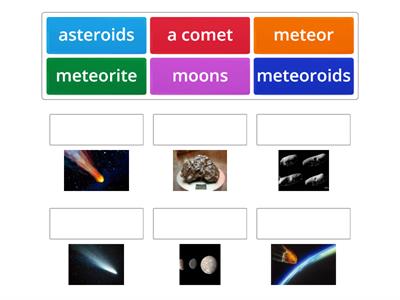 Asteroids, comets and meteors