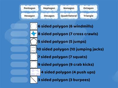 Polygons....Drag, Drop, and Exercise 