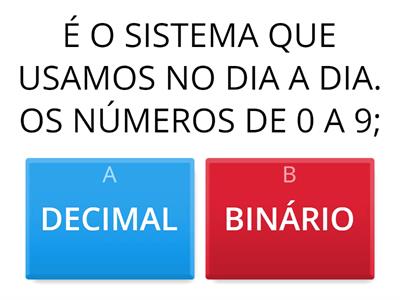 ATIVIDADE SOBRE BASE NUMÉRICA