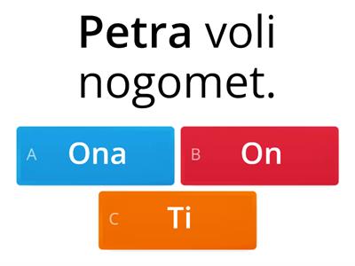 Hrvatski za početnike- Osobne zamjenice