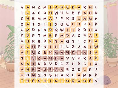 wordsearch islamic! 