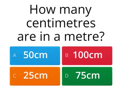 Length Conversions Quiz