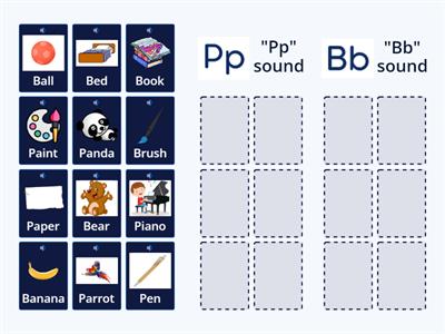 "Bb" and "Pp" sorting