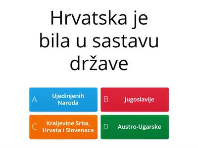 priroda i društvo: Samostalna Republika Hrvatska