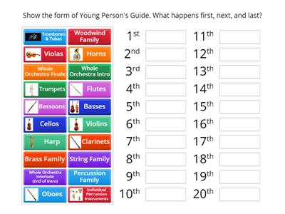 Young Person's Guide to the Orchestra Jumble