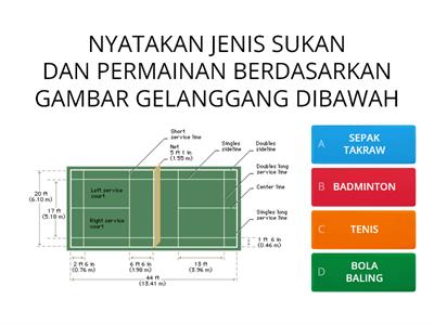 KUIZ UNIT SUKAN DAN PERMAINAN (AKTIVITI KOKURIKULUM)