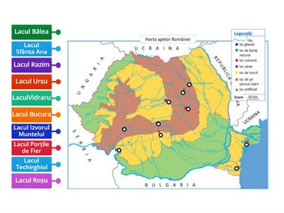 Lacurile României