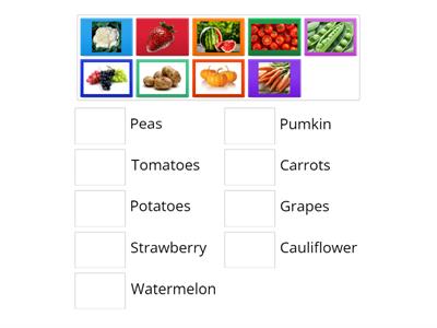 fruit and vegetables