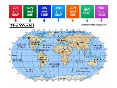 Longitude and Latitude- pinpointing