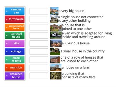 ESL Brains - What is your dream home? (Houses Sort)