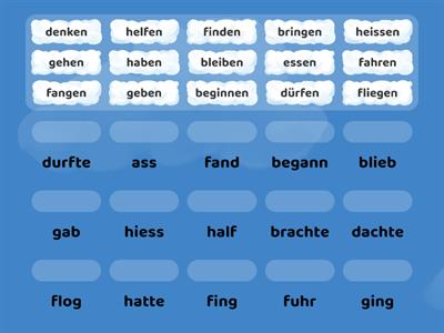 B1 - 1. Teil: Präteritum der Verben. 