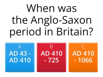 Anglo-Saxons Revision 1