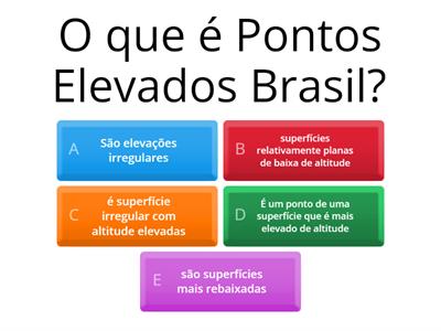 Pontos Elevados do Brasil