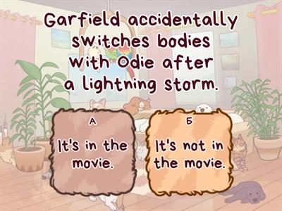 Is it or not? ("The Garfield Movie" 2024)