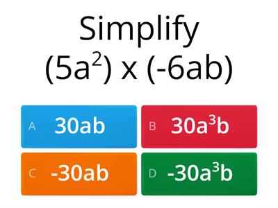 Basics Math Quiz