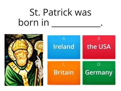 St Patrick's Day Quiz