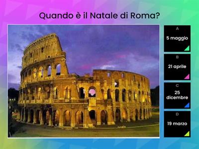 Quiz delle feste italiane