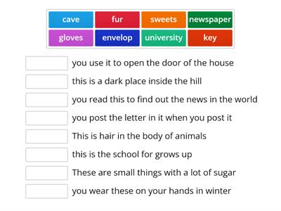 Vocab Flyers Test 1