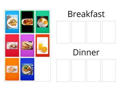Breakfast vs. Dinner Sort - Clapper