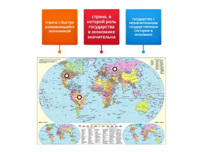 Соотнести страну и характеристику