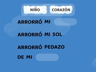 CANCIONES Y POEMAS INFANTILES - ARRORRÓ MI NIÑO