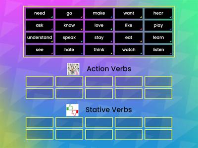 Action and Stative Verbs