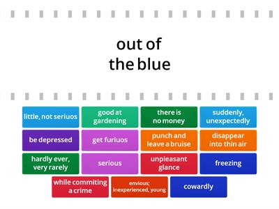 Idioms - colours