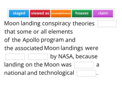 Moon landing conspiracy theory