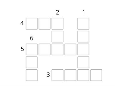Fill in the WH crossword puzzle:
