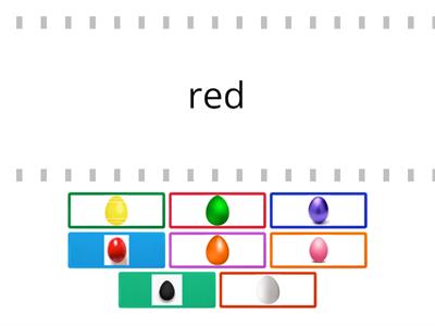 Easter eggs - colors