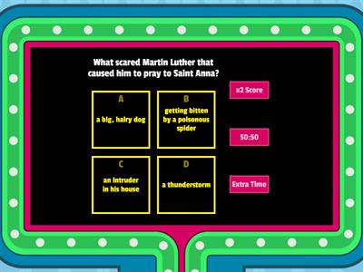 Martin Luther Quiz Show