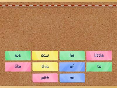 Unit 1 Week 3 High Frequency Words