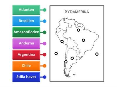 Namngeografi - Sydamerika