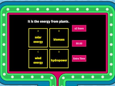 Renewable and Non-renewable Energy