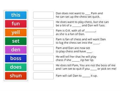 WRS 1.5 Sentences for Chess with Dan