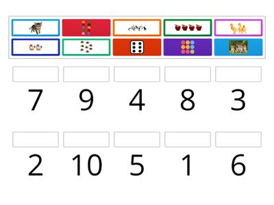 Number/Picture Match 1-10