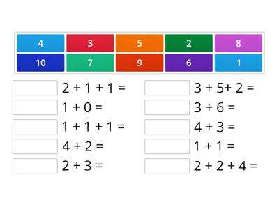 Adding within 10