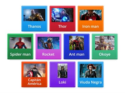 Análisis de los personajes de la película Avengers