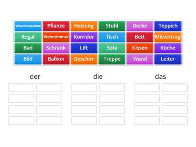 Möbel - Artikel