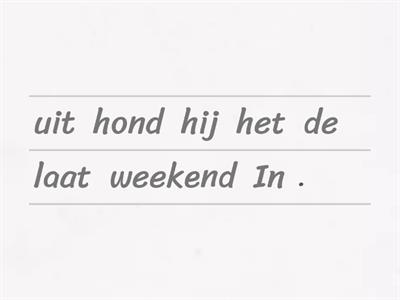 Social Dutch hoofdstuk 4: Maak correcte zinnen.