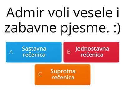 Nezavisnosložene rečenice (Bosanski jezik)