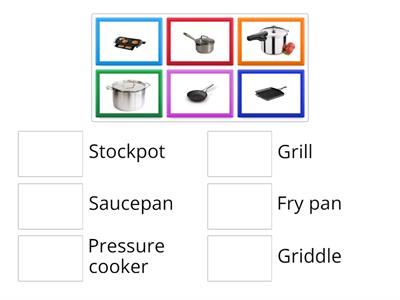 Pots vocabulary