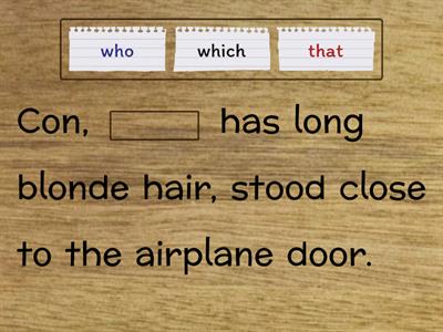 Relative Clauses - The Explorer