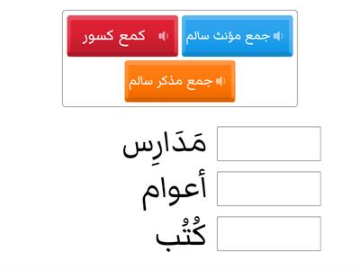 الجموع في اللغة العربية