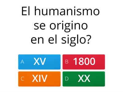 HISTORIA DEL HUMANISMO