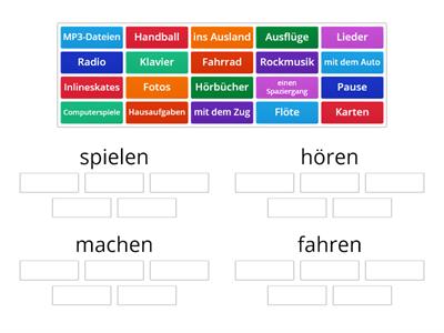 Freizeit und Hobbys (A1)