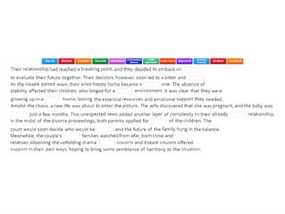 Collocations in Use Intermediate  Unit 19 Families