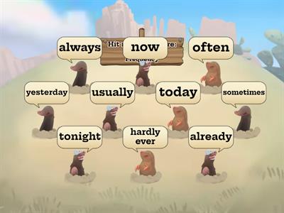Adverbs of Frequency Mole 