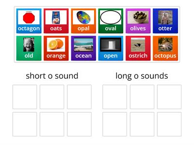 Long and short o sounds